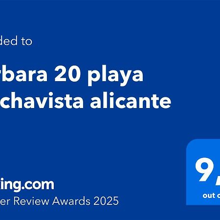 Barbara 20 Playa Muchavista Alicante El Campello Kültér fotó